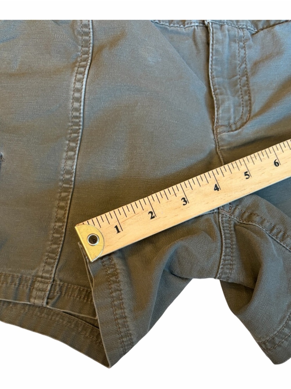 The North Face Women's Cargo Hiking Shorts olive/weathered green-Size Small - Picture 7 of 8